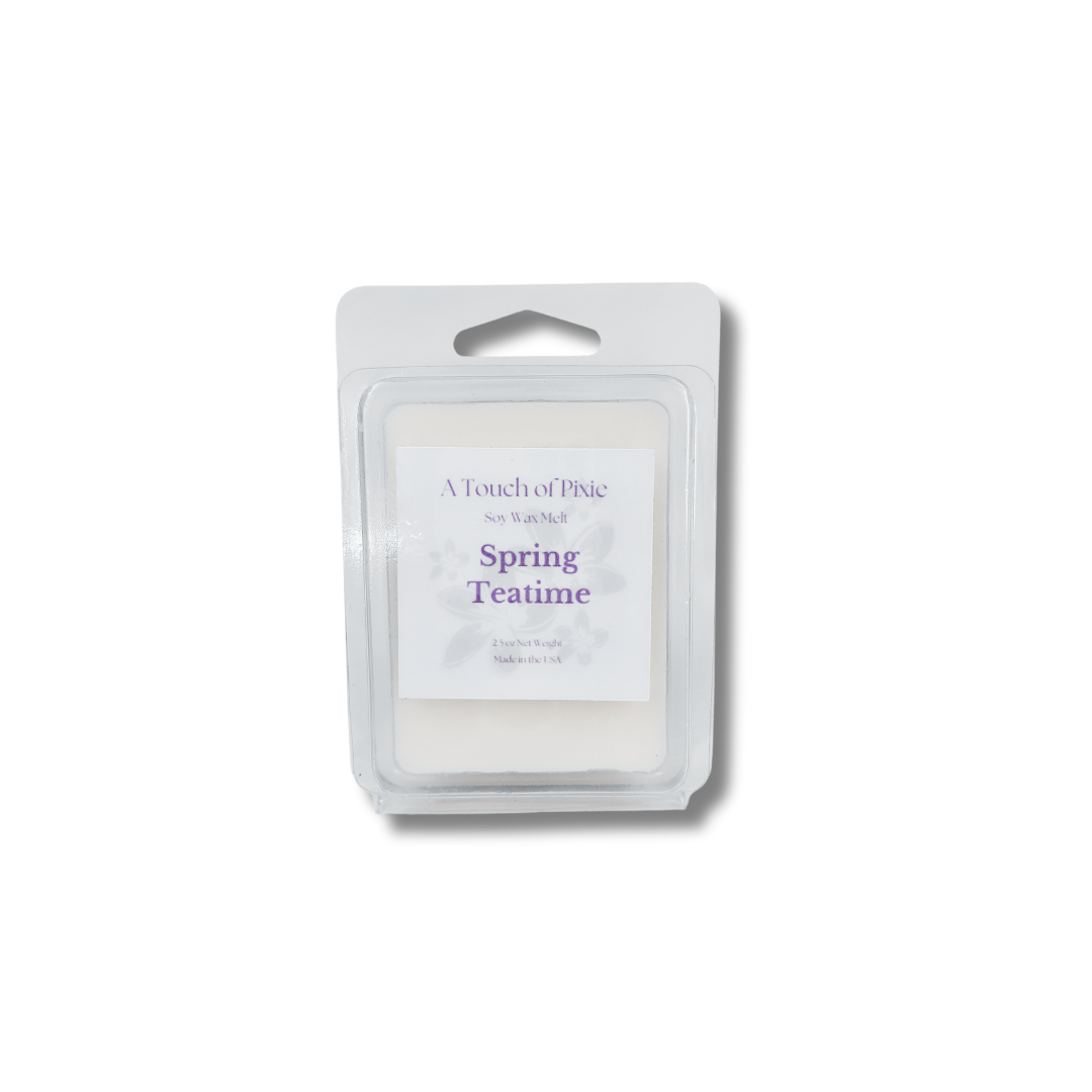 Spring Teatime Hand Poured Soy Wax Melt