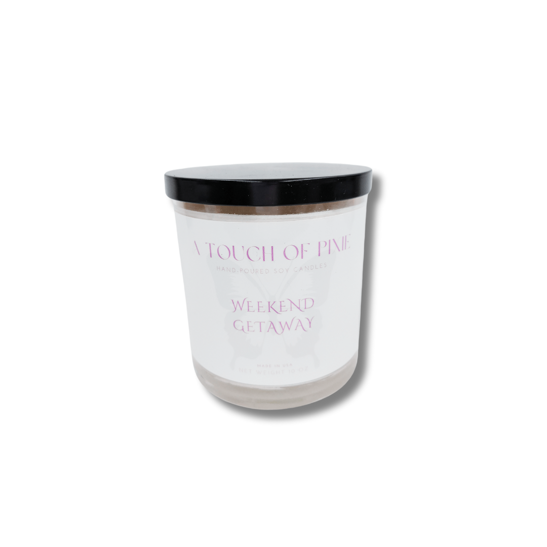 Weekend Getaway Hand Poured Soy Wax Candle