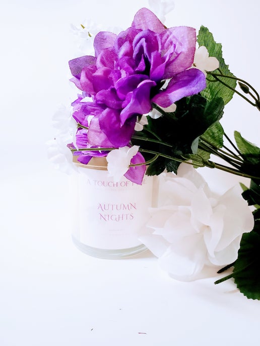 Autumn Nights Hand Poured Soy Wax Candle