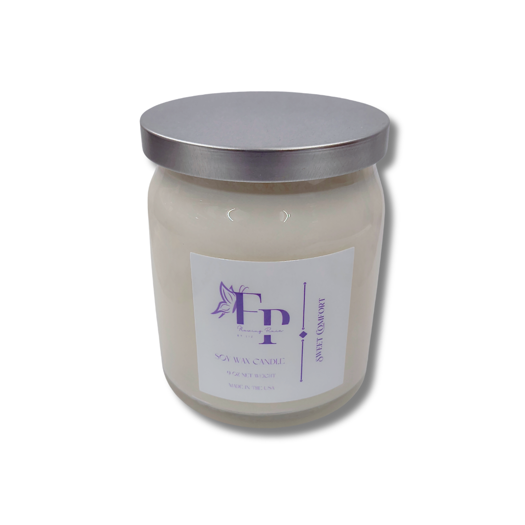 Sweet Comfort – Hand Poured Soy Candle | Small Batch Home Fragrance