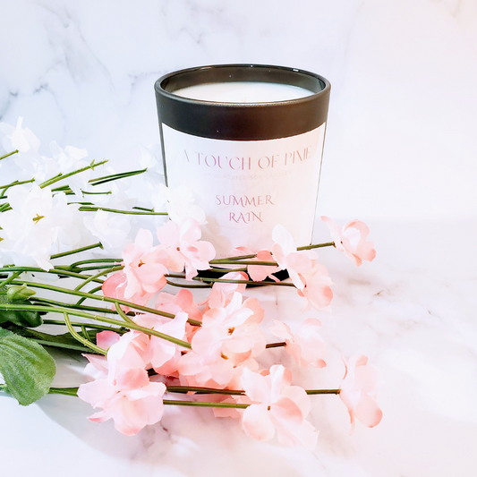 Summer Rain Hand Poured Soy Candles