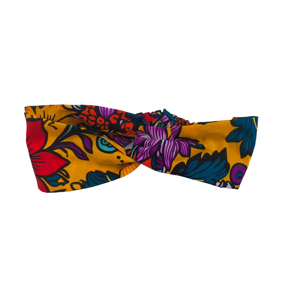 Ankara Print Turban Headbands – Hand Sewn Headband | Everyday Comfort