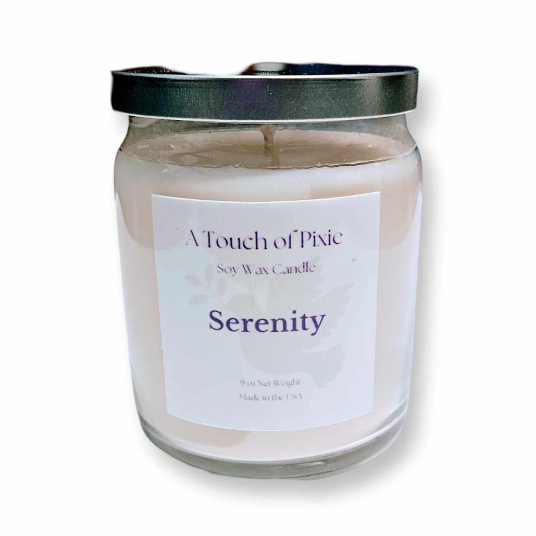 Serenity Hand Poured Soy Candle