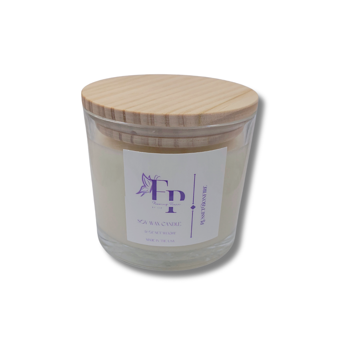 Russet Bonfire – Hand‑Poured Soy Candle | Small‑Batch Home Fragrance