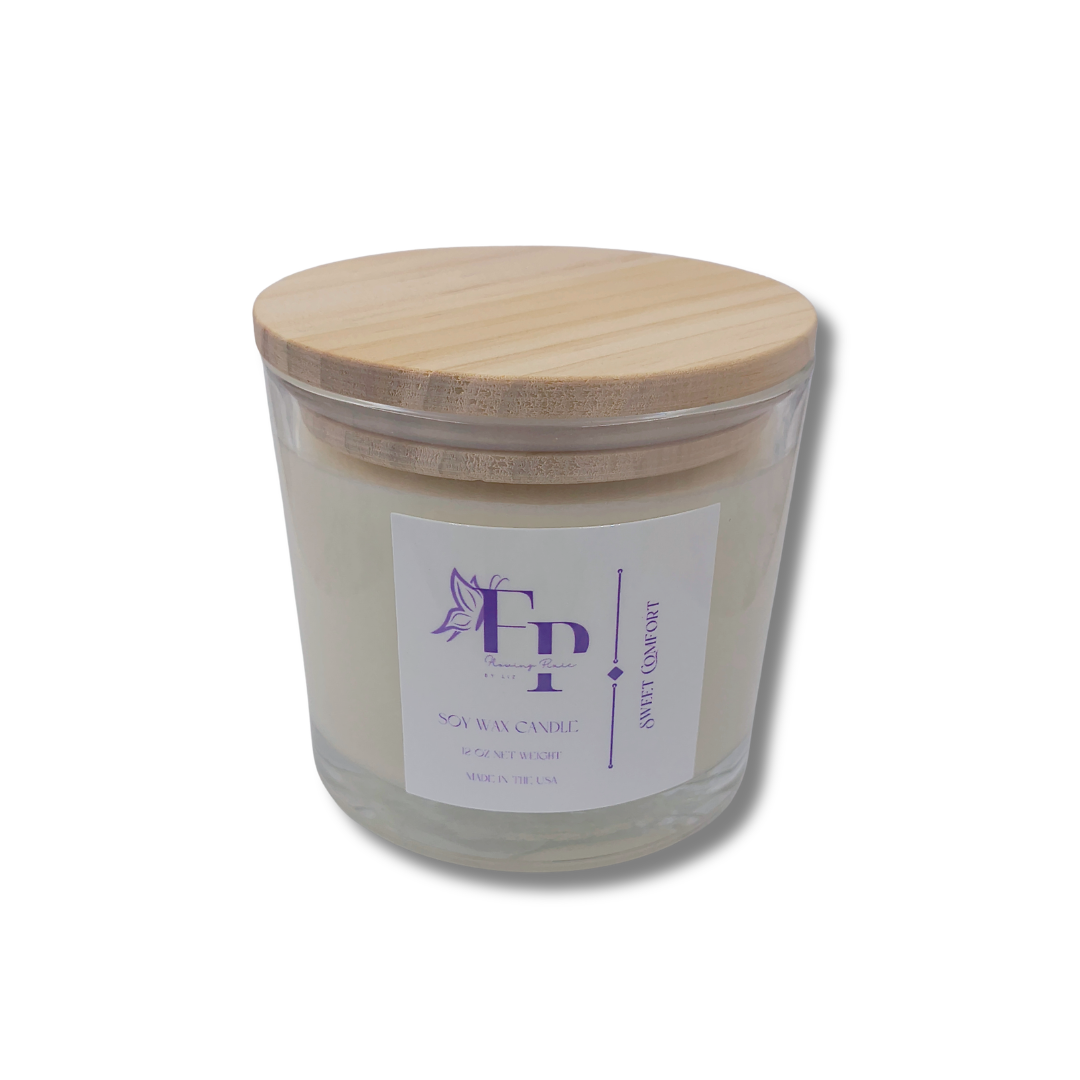 Sweet Comfort – Hand Poured Soy Candle | Small Batch Home Fragrance