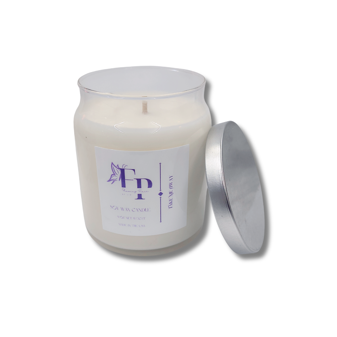 Take Me Away – Hand Poured Soy Candle | Small Batch Home Fragrance