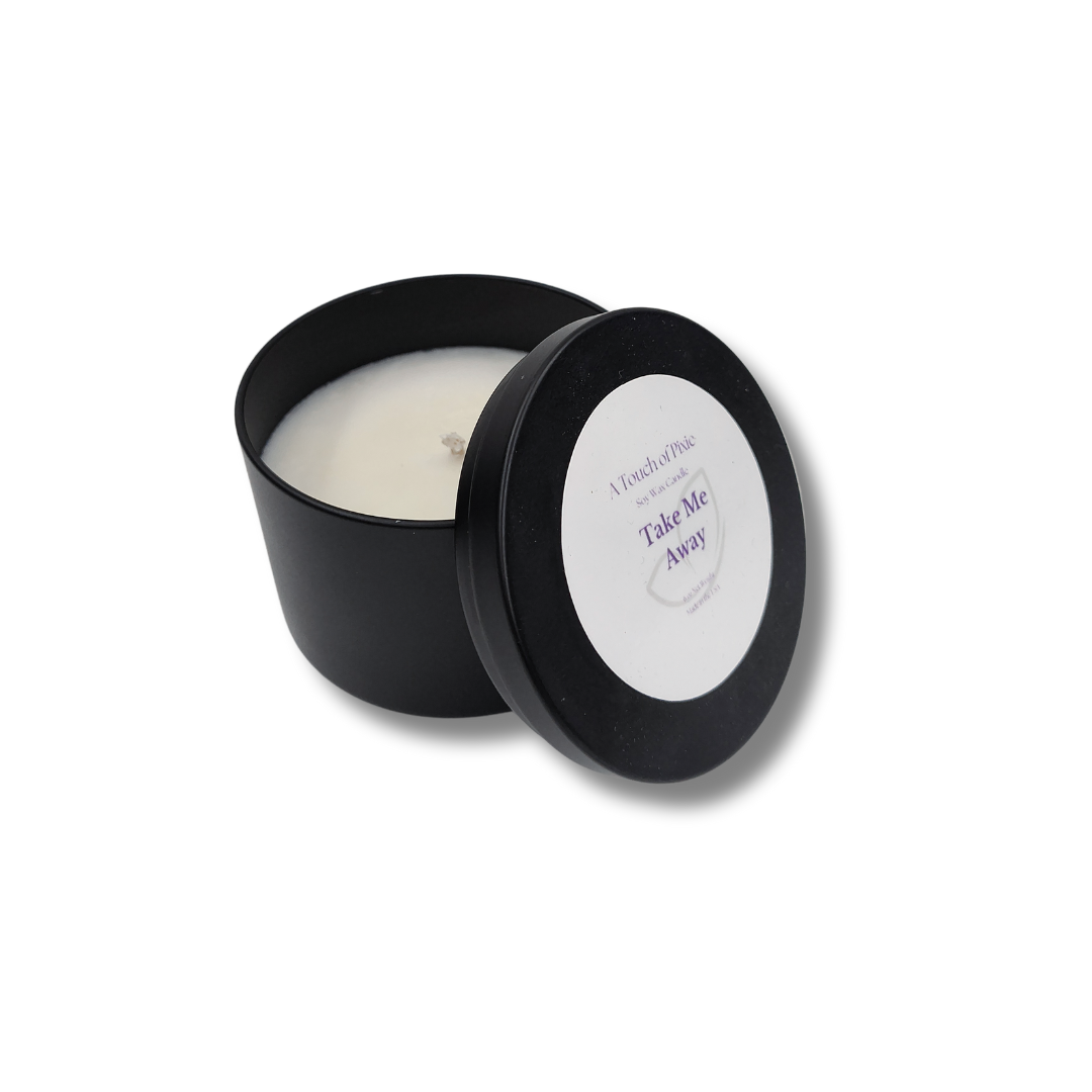 Take Me Away Hand Poured Soy Wax Candle