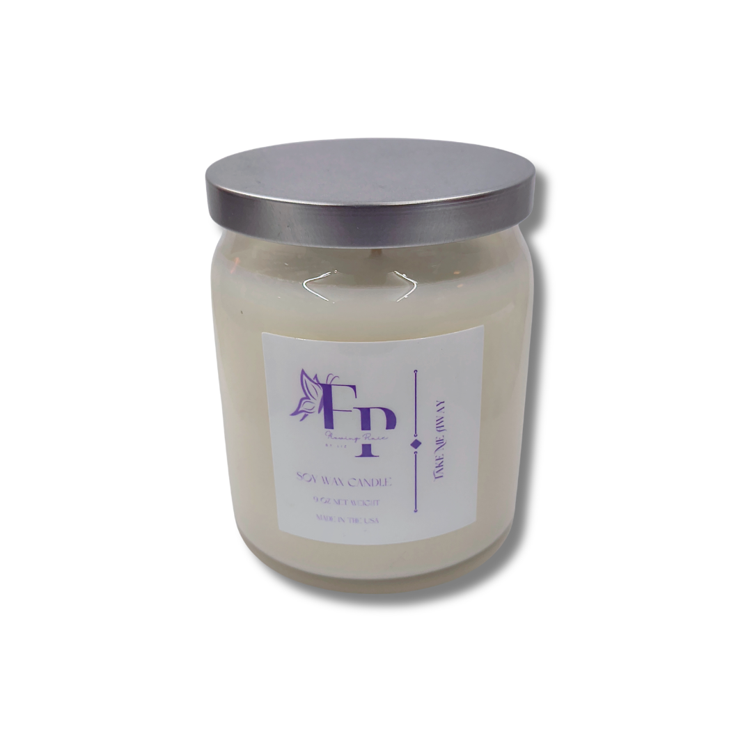 Take Me Away – Hand Poured Soy Candle | Small Batch Home Fragrance