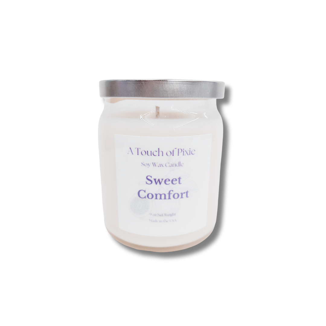 Sweet Comfort Hand Poured Soy Candle